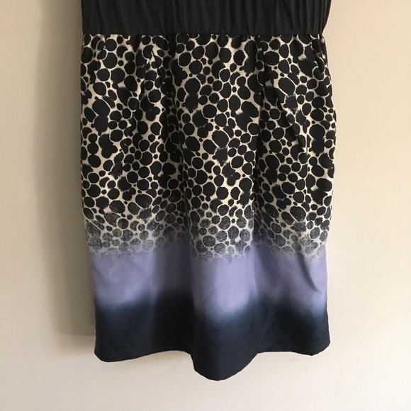 Anthropologie Maeve Spotted Purple Ombré Dress - Picture 3 of 6